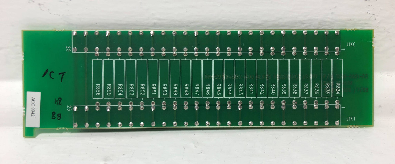 GE Multilin 1228-0001-D3 X-800 Board SR469 / SR489 DWG 806508 General Electric (EM3616-4)