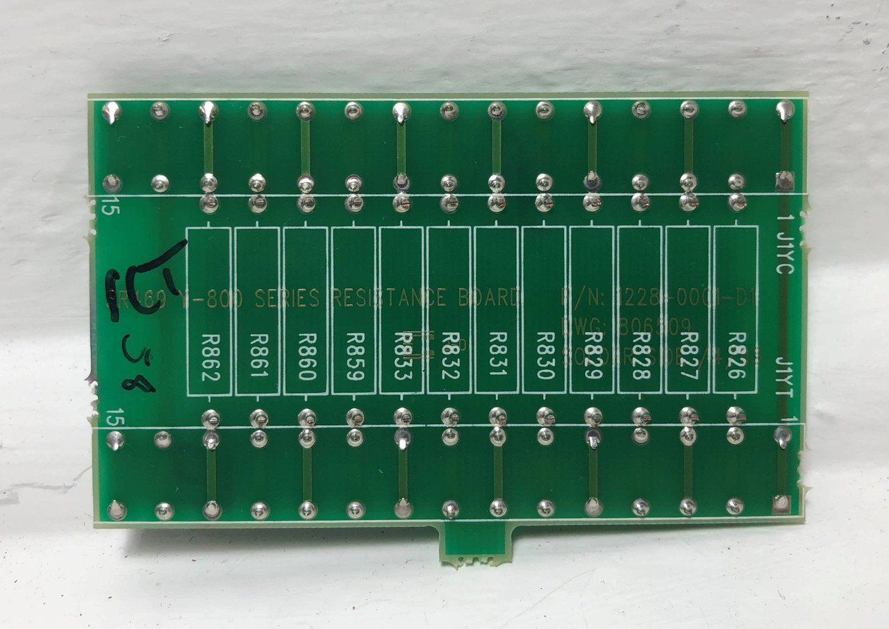 GE Multilin 1228-0001-D1 Y-800 Series Board SR469 DWG 806509 D1 General Electric (EM3618-2)