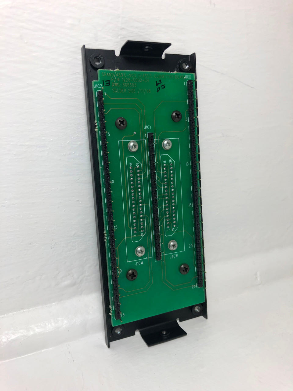 Image of GE Multilin 1228-0002-D4 C-900 Chassis Connector Board SR469/SR489 806505
