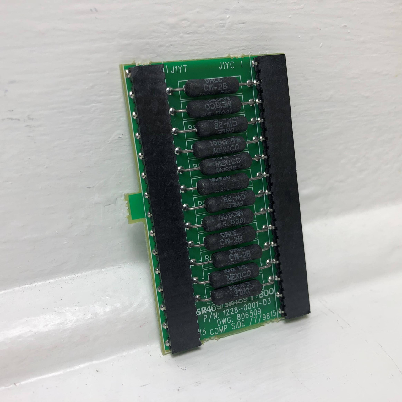 Image of GE Multilin 1228-0001-D3 Y-800 Board SR469 / SR489 DWG 806509 General Electric
