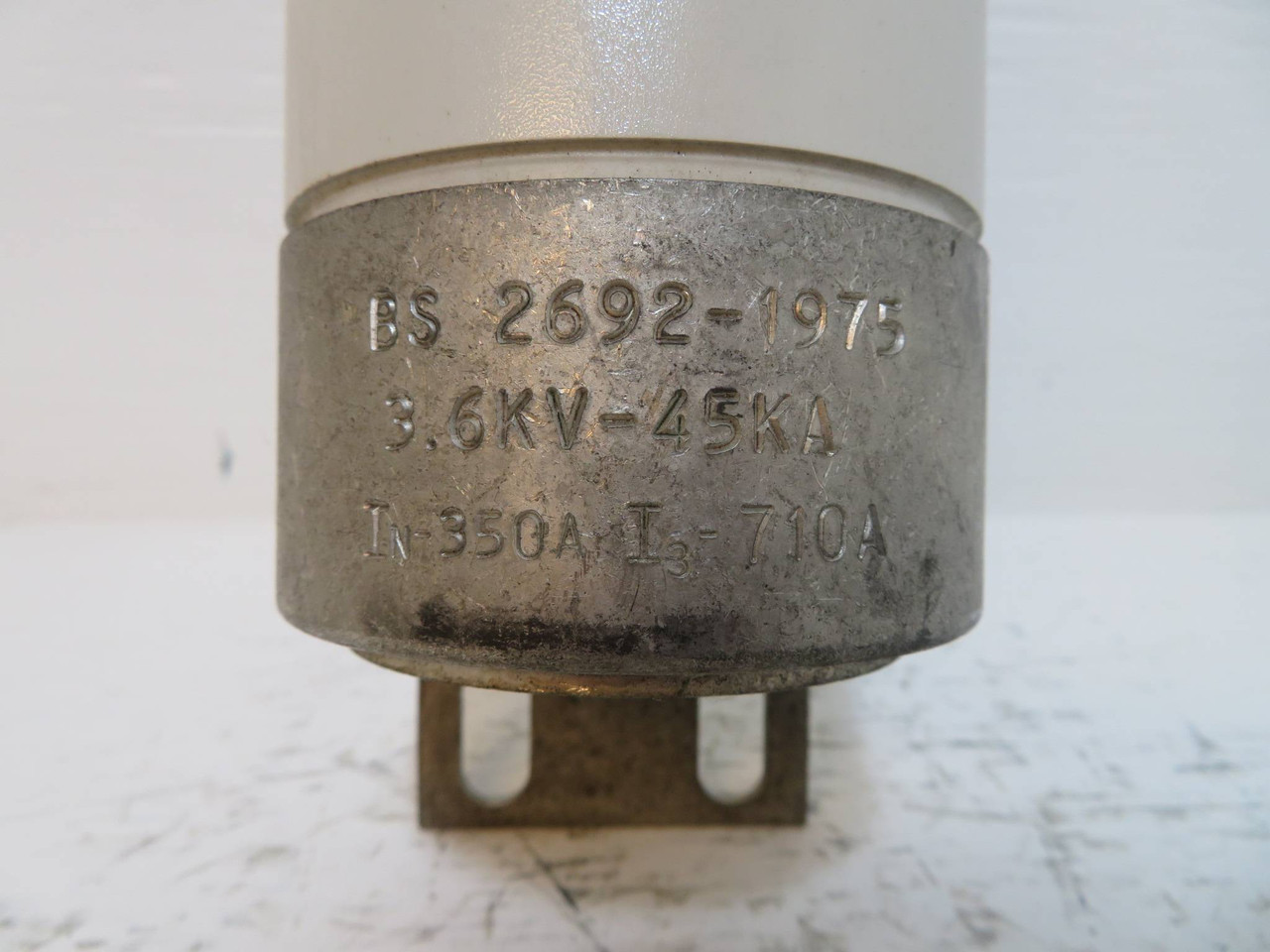 GEC-Fusegear K81PEX 350A Fuse 3.6 kV-45 kA IN-350A-I3-710A 350 Amp 3600V (NP2435-2)