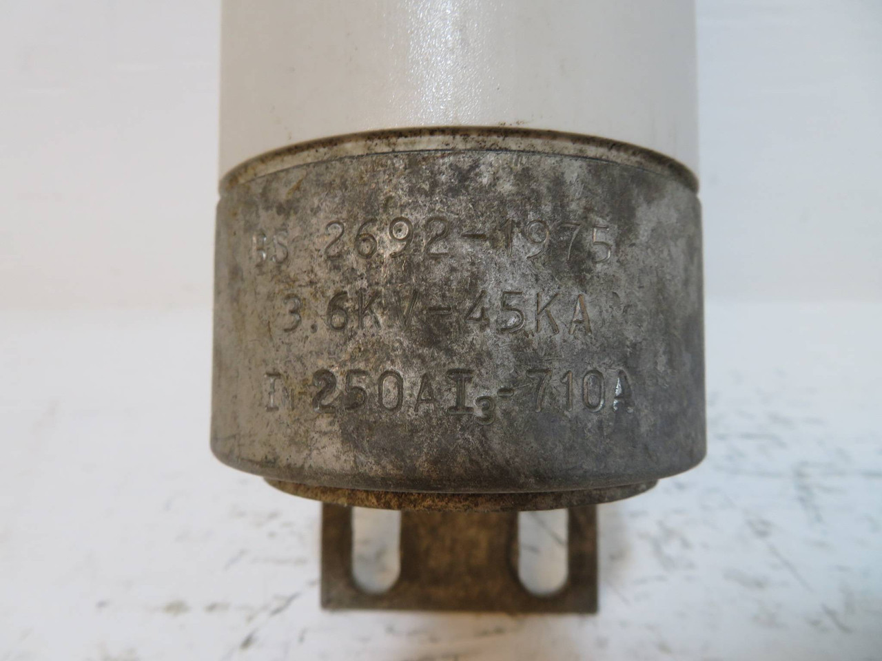 GEC-Fusegear K81PEX 250A Fuse 3.6 kV-45 kA IN-250A-I3-710A 250 Amp 3600V (NP2436-1)