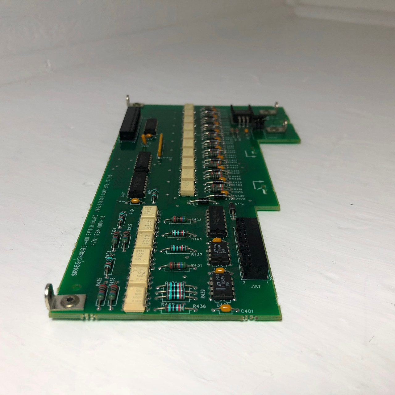 GE Multilin 1228-0001-D3 S-400 Switch Board SR469 / SR489 DWG 806502 Rev. D3 (EM3632-5)