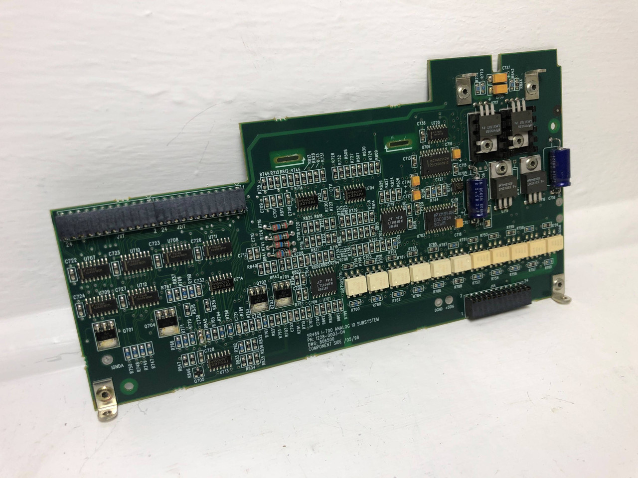 GE Multilin 1228-0003-D4 SR469 I-700 Analog IO Subsystem Board Relay D4 806500 (EM3639-1)