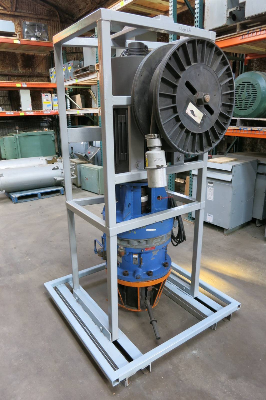 75 HP Portable 111000 In-lb Torque Gearmotor w SM-CYCLO CVVJ-6225Y & 365TC Motor (PM2966-1)