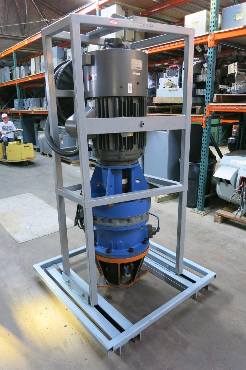 75 HP Portable 111000 In-lb Torque Gearmotor w SM-CYCLO CVVJ-6225Y & 365TC Motor (PM2966-1)