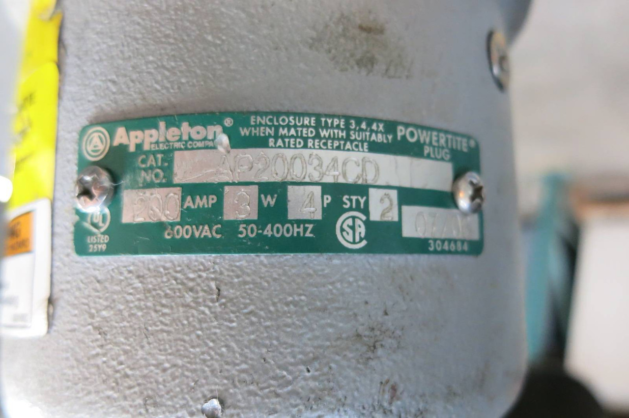 75 HP Portable 111000 In-lb Torque Gearmotor w SM-CYCLO CVVJ-6225Y & 365TC Motor (PM2966-1)