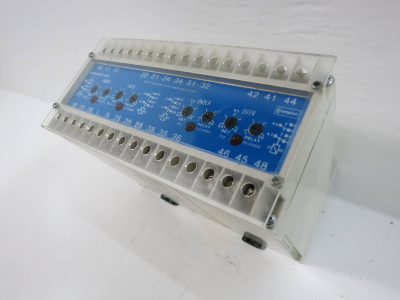 Crompton Instruments 256-PHVU Trip Relay 120V 60Hz 27/59 81O/U (TK5199-1)