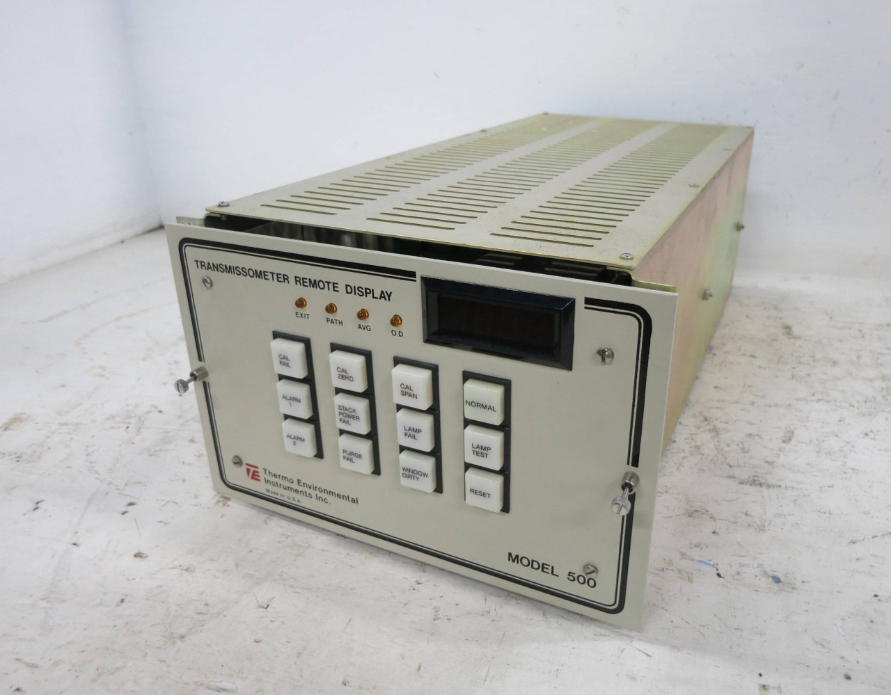 TEI Model 500 Transmissometer Remote Display w/ Cards D007 0561 0562 0563 0564 (DW1604-1)