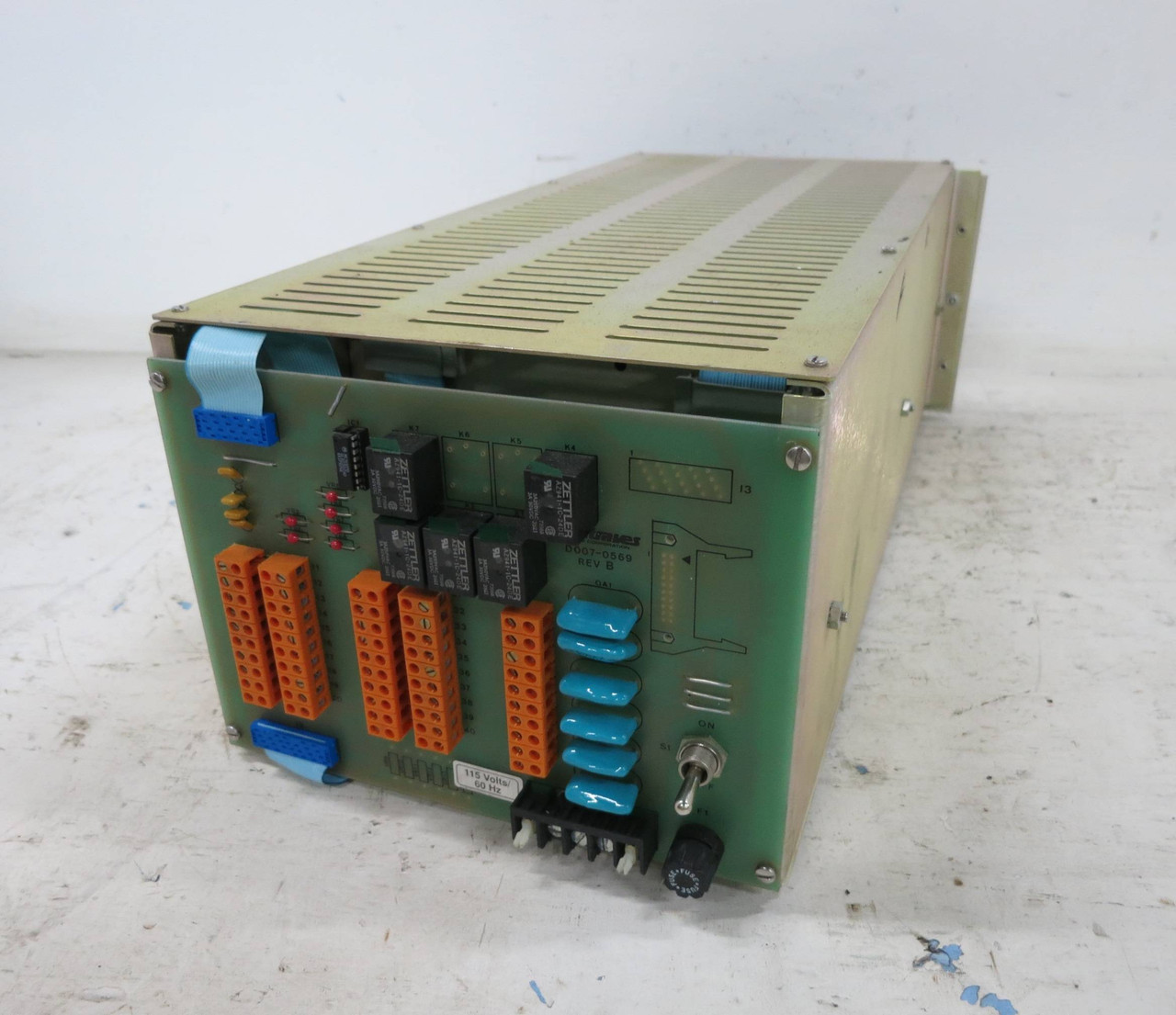 TEI Model 500 Transmissometer Remote Display w/ Cards D007 0561 0562 0563 0564 (DW1604-1)