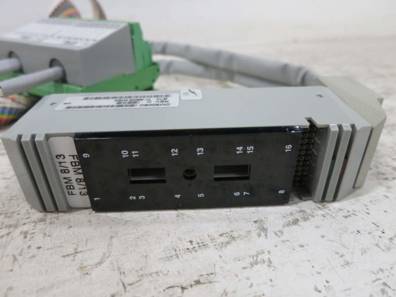 Foxboro I/A Series DM500SC Rev C Termination Cable Assembly PLC DM5OOSC Invensys (DW1627-5)