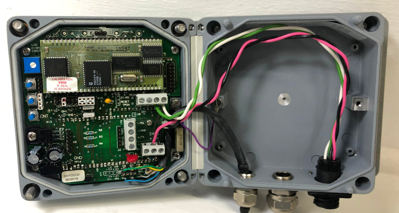 Vaisala HMP233-D1B0A2BB23A1A3B Humidity and Temperature Transmitter 24 VAC / VDC (EM3698-1)