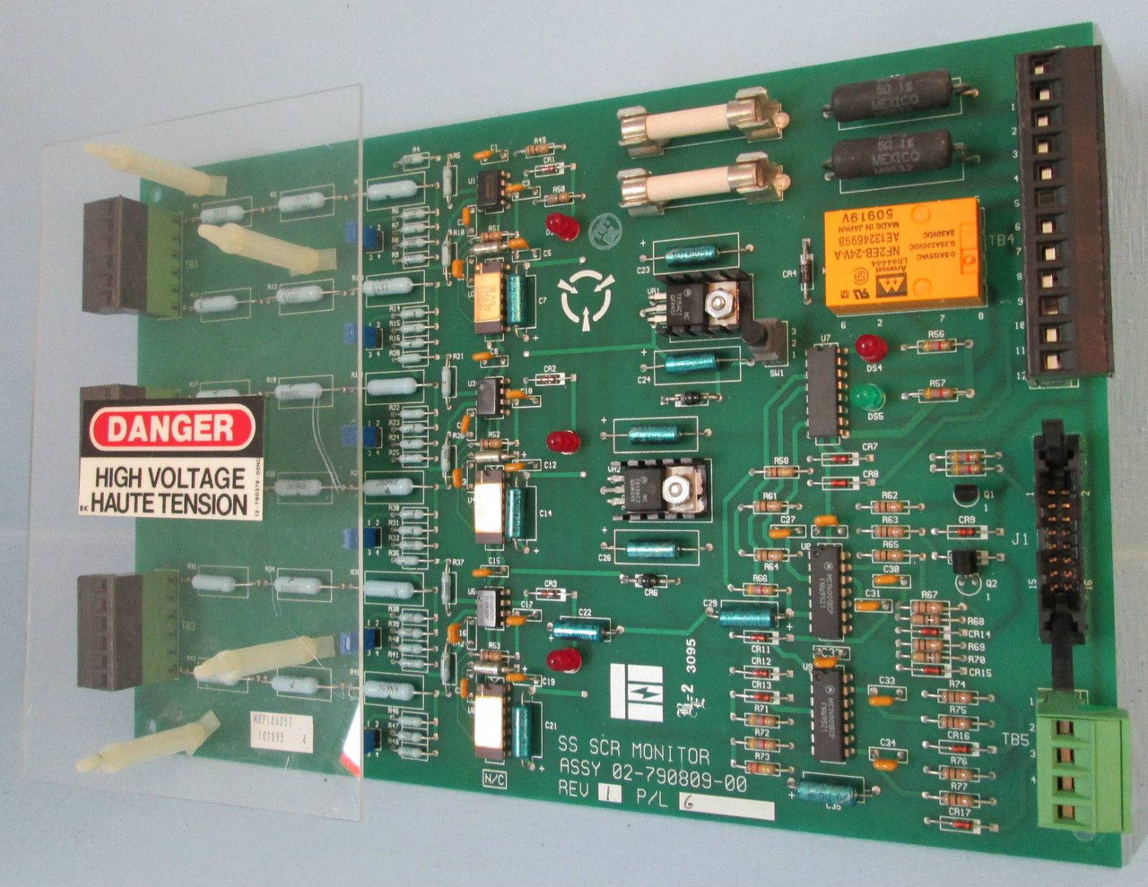 Liebert 02-790809-00 Rev 1 P/L 6 SS SCR Monitor Chiller Module PLC 12-790809-00 (EBI4858-2)