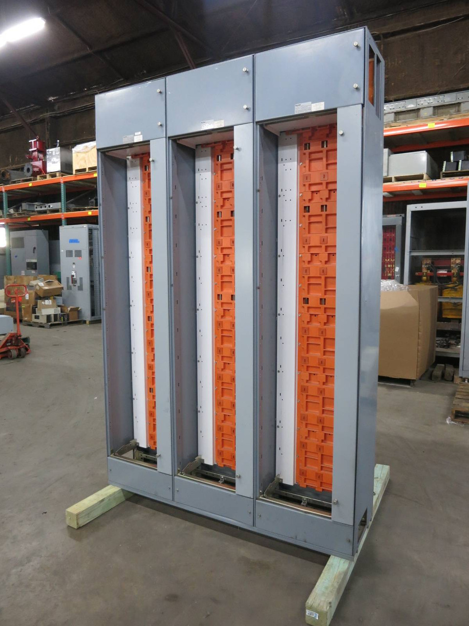 Furnas System 89 3x Motor Control Center Sections 300A Vertical Bus 600V MCC (TK5215-3)