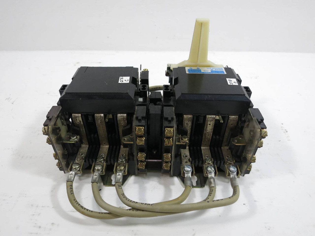 Gould A213D Size 2 Reversing Motor Starter 120V Coil 50 Amp 600V 25HP Sz2 (TK5231-2)