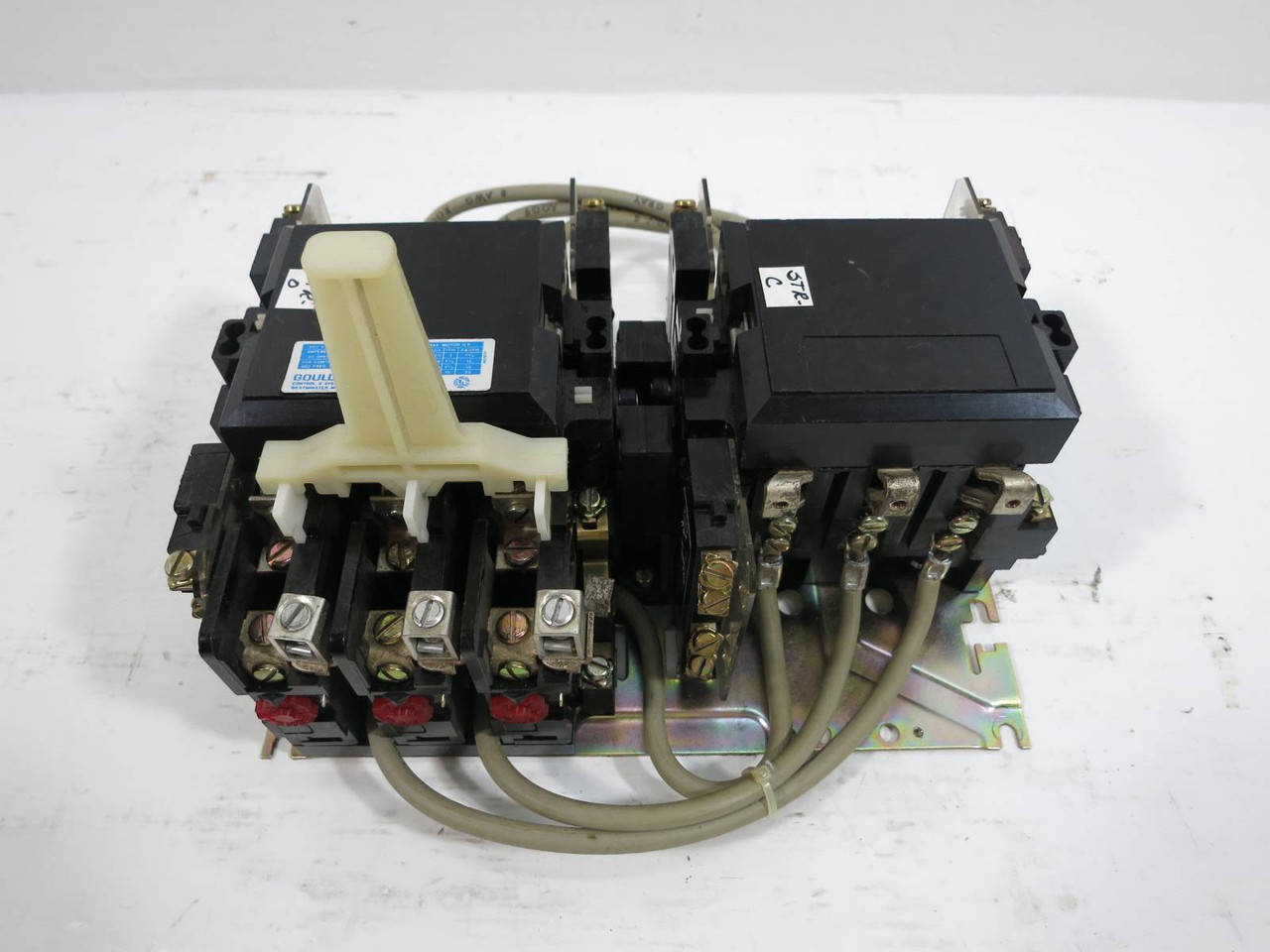 Gould A213D Size 2 Reversing Motor Starter 120V Coil 50 Amp 600V 25HP Sz2 (TK5231-2)