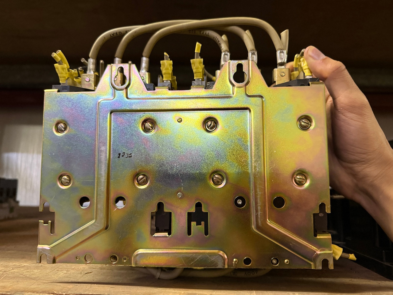 Gould A213D Size 2 Reversing Motor Starter 120V Coil 50 Amp 600V 25HP Sz2 (TK5231-3)