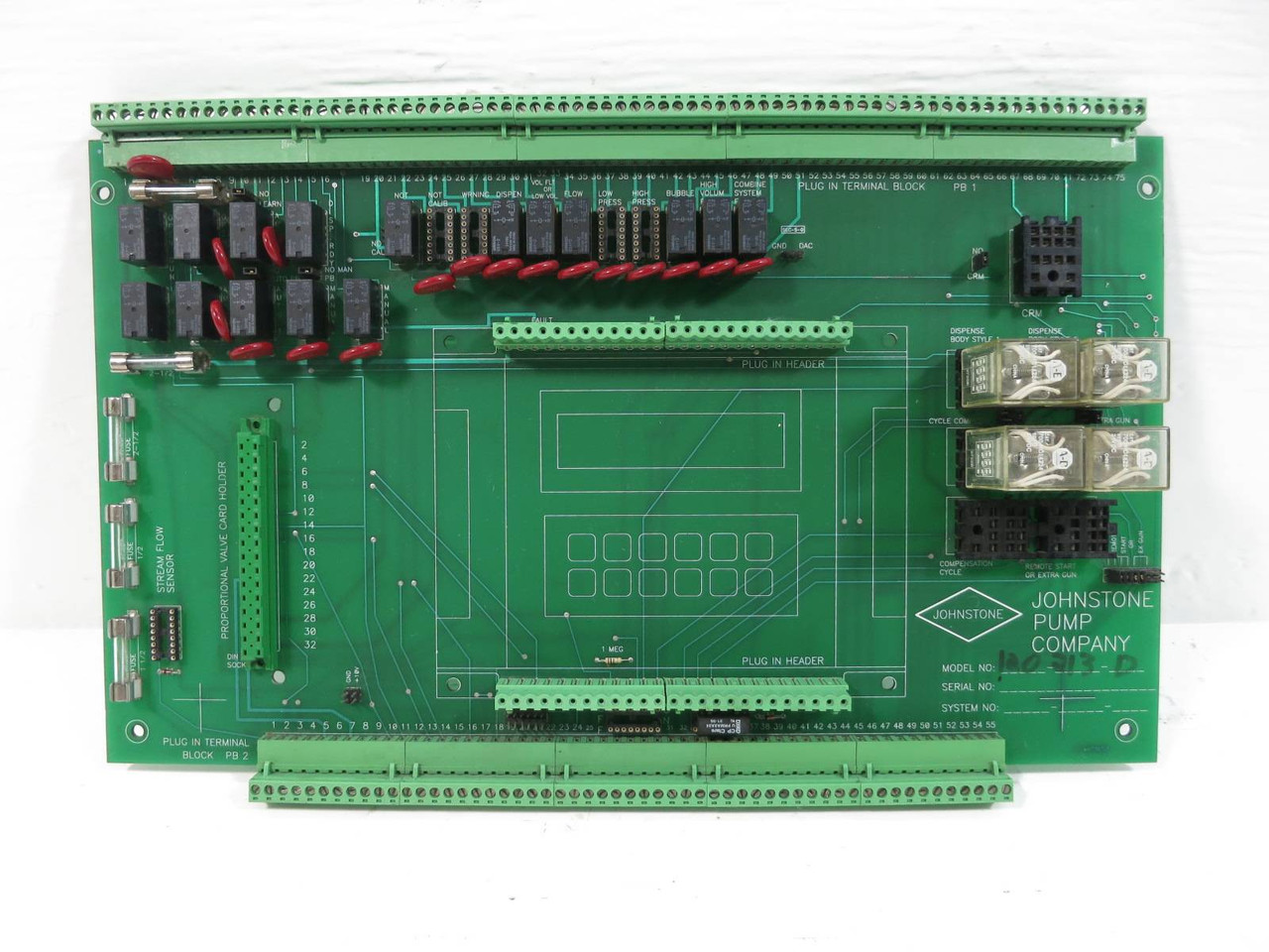 Johnstone Pump Company 120-213-D PC Control Board (TK5234-1)