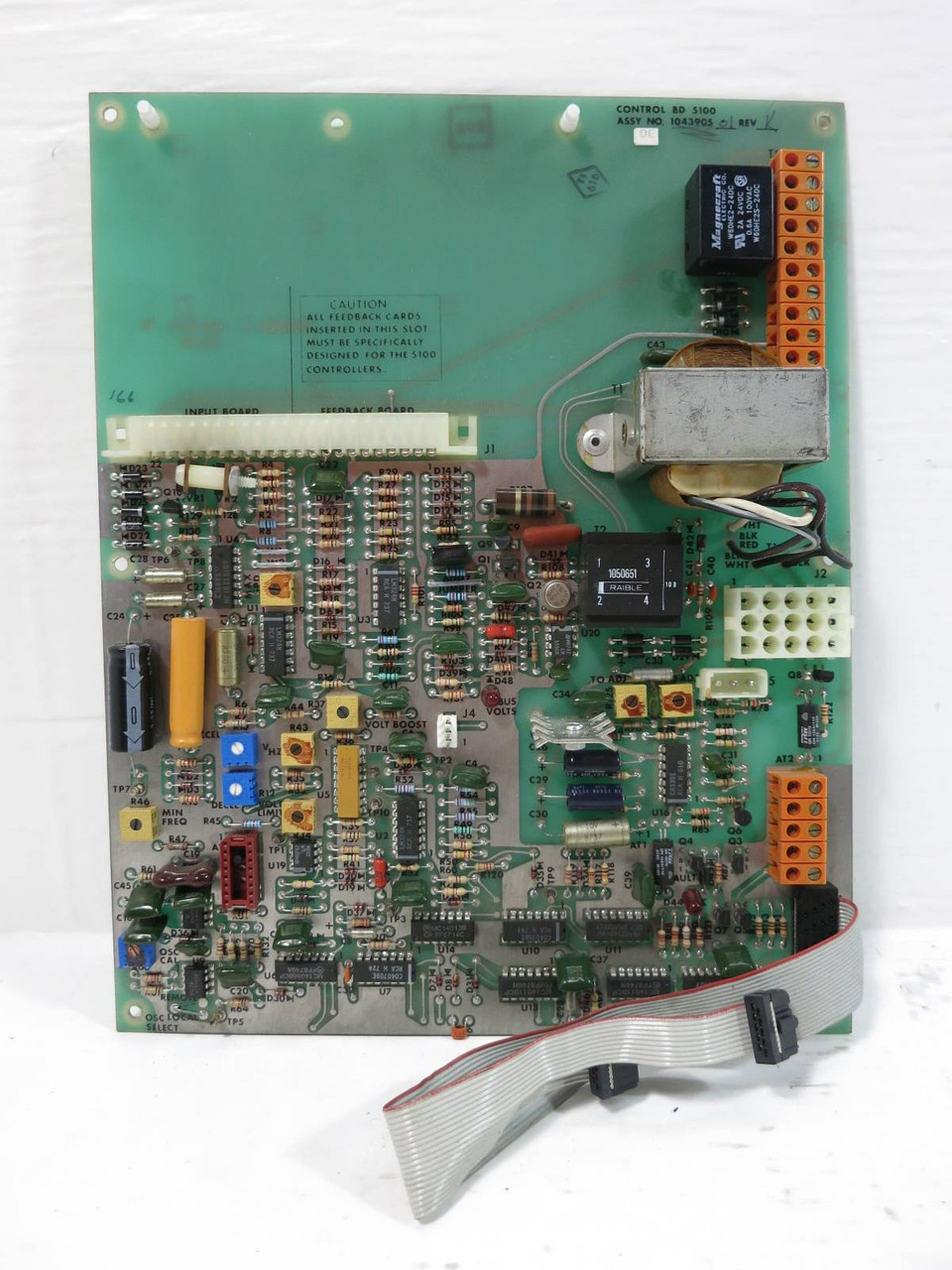 Fincor 1043905-01 Rev. K Control Board 5100 PLC Card Boston 1043905 (TK5255-1)
