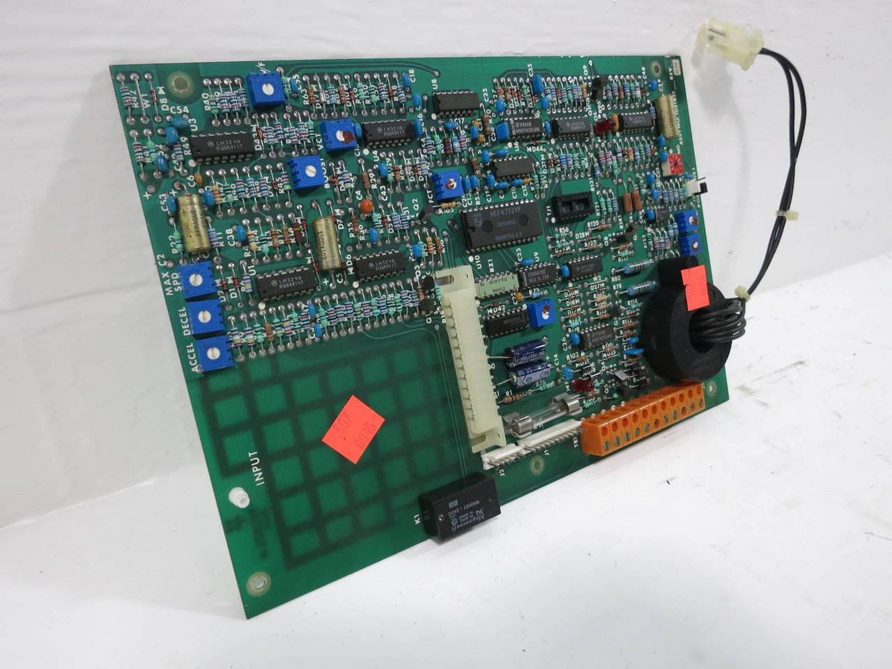 Image of Fincor 1051821-01 Rev. D Scaling Control Board PLC Card Boston 1051821