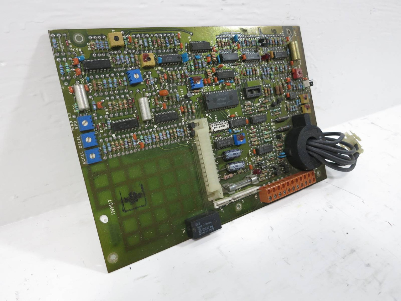 Image of Fincor 1051821-01 Rev. B Scaling Control Board PLC Card Boston 1051821