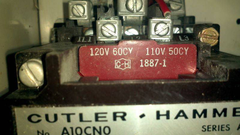 Cutler Hammer F10 Unitrol Size 1 7 Amp Breaker 12" MCC Motor Control Bucket (EBI1097-2)