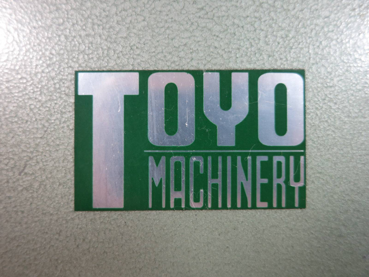 Toyo Machinery Model PCP-10 TK Control Panel PCP-10E (TK5268-2)