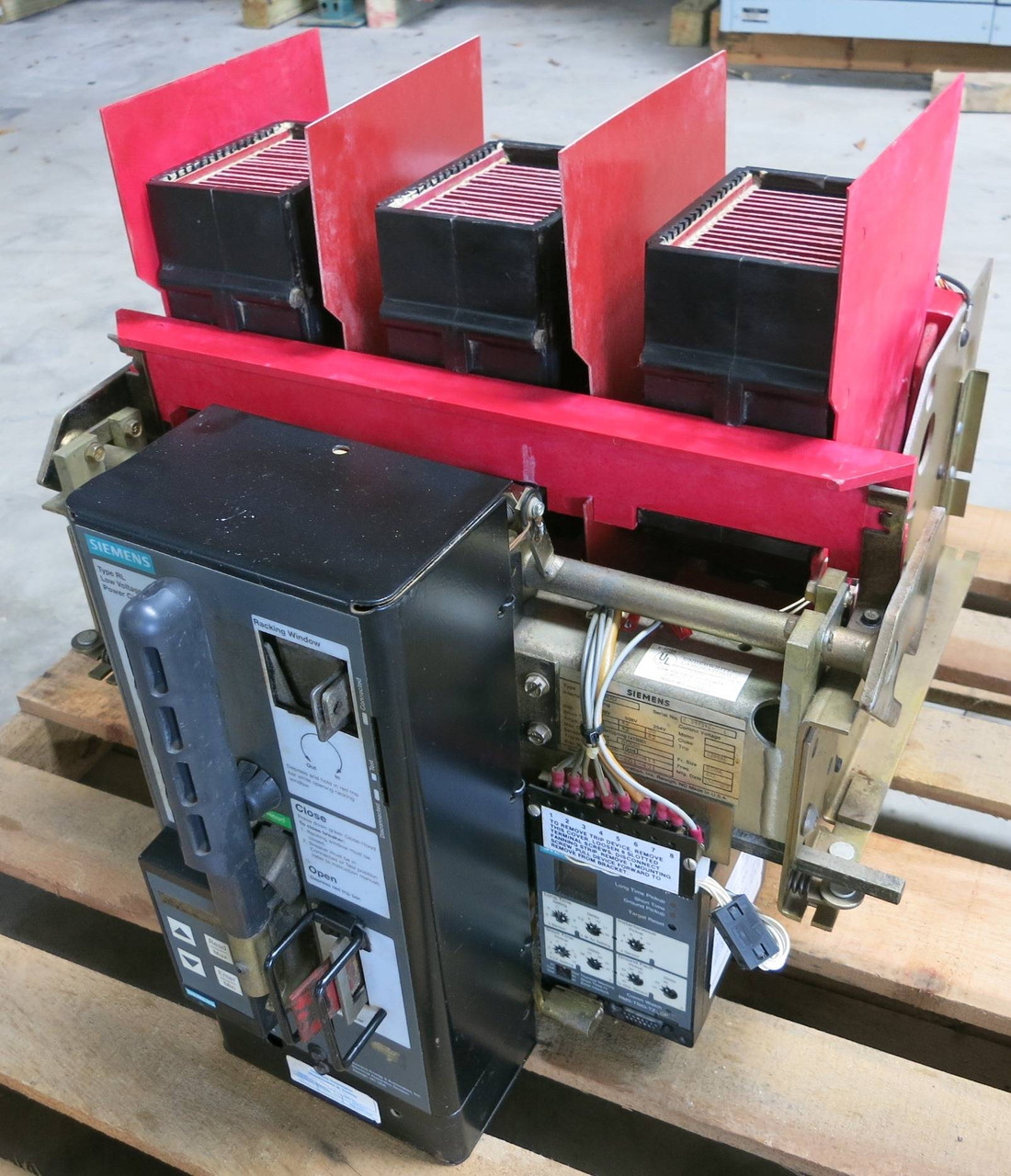 Siemens RLX-800 800A LSIG Air Breaker Static Trip III RMS-TSIG-TZ-CP TSG 600A CT (GA0026-1)