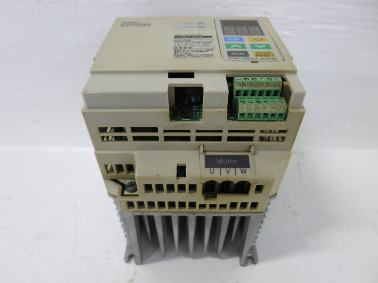 Omron Sysdrive 3G3EV-A2015RM-E 3G3EV Inverter Drive 1.5kW 7A 2.6kVA 230Vac (TK5289-18)