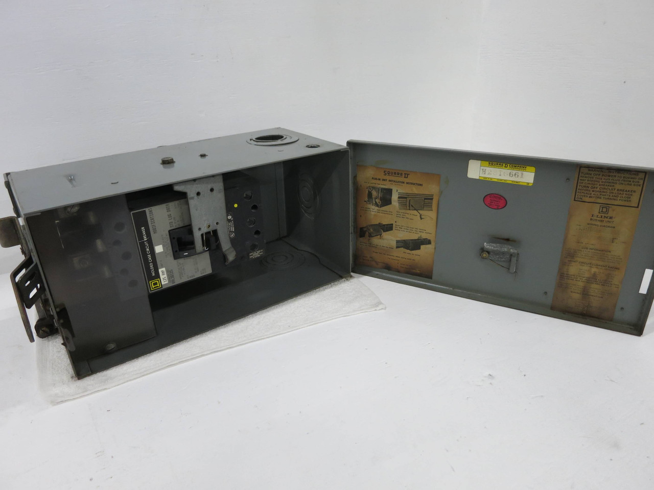 Square D PKH36125GN 125A 3P4W 480/600V I-Line Circuit Breaker Bus Plug 125 Amp (DW1686-10)