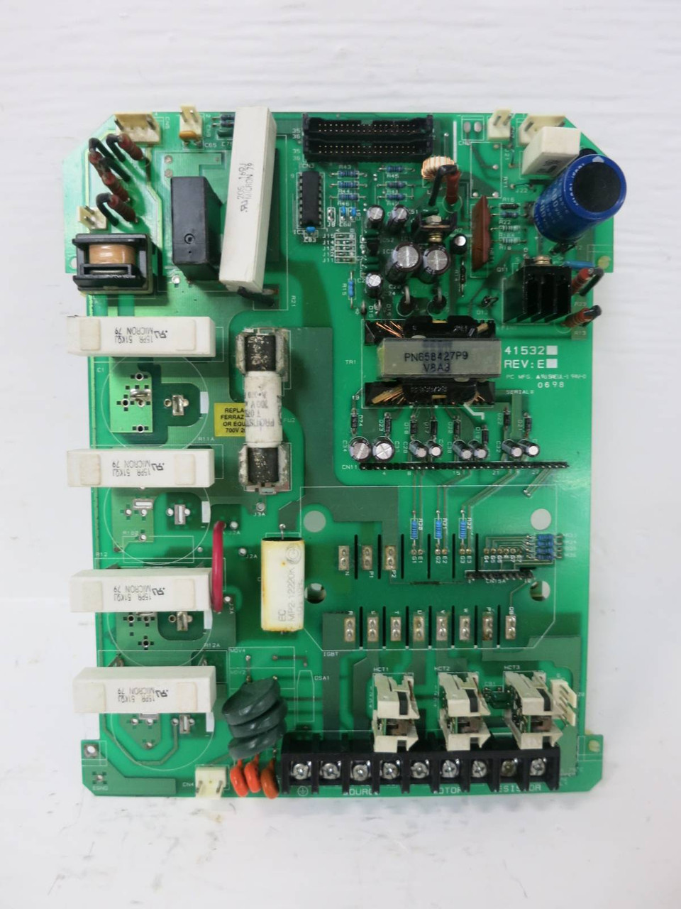 Toshiba 41532 Rev E Drive Control Board PLC Card (TK5332-1)