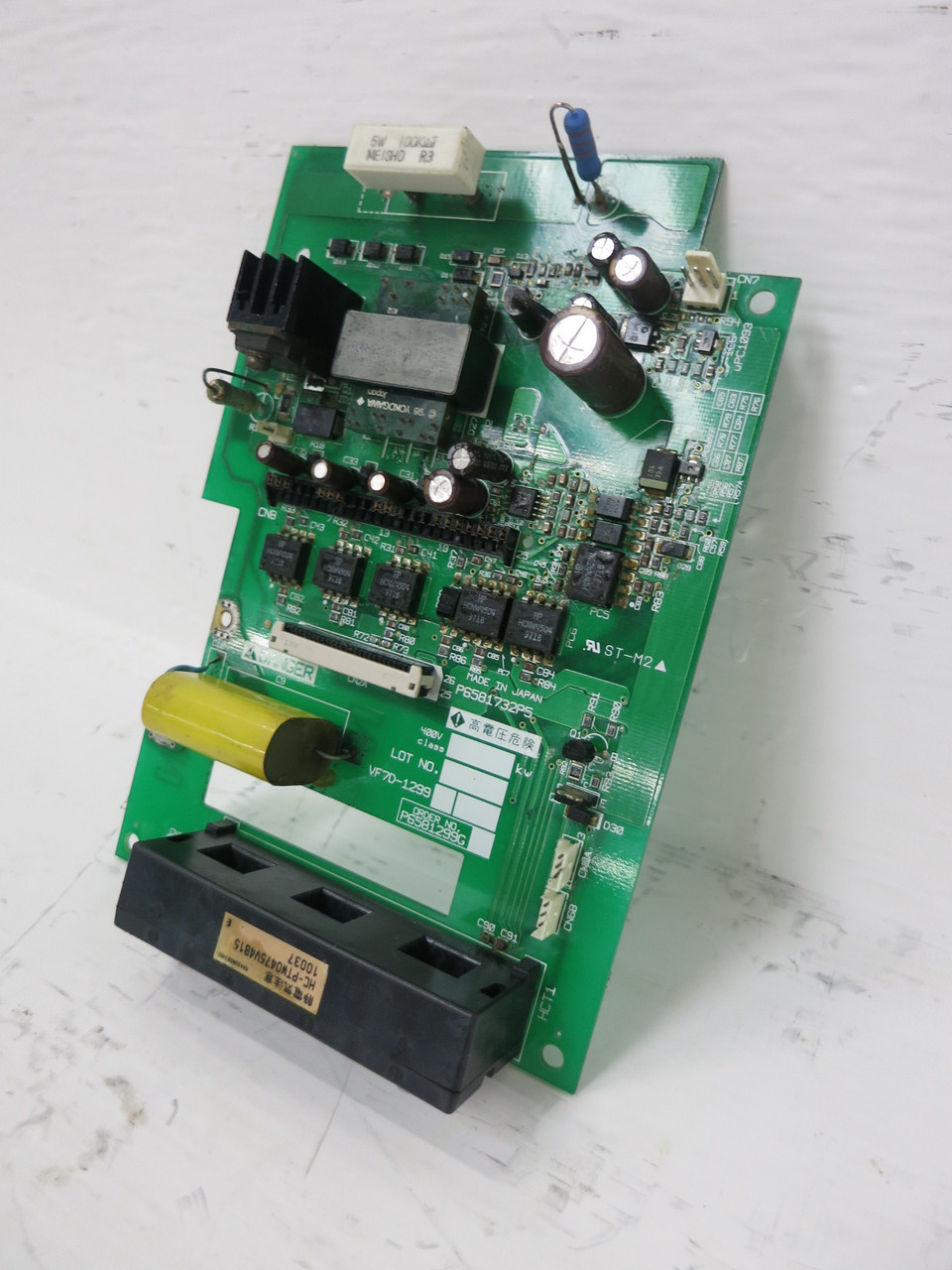 Toshiba P6581732P5 VF7D-1299 VFS7 Drive Circuit Board PLC Card (TK5330-13) Toshiba P6581732P5 VF7D-1299 VFS7 Drive Circuit Board PLC Card (TK5330-13)