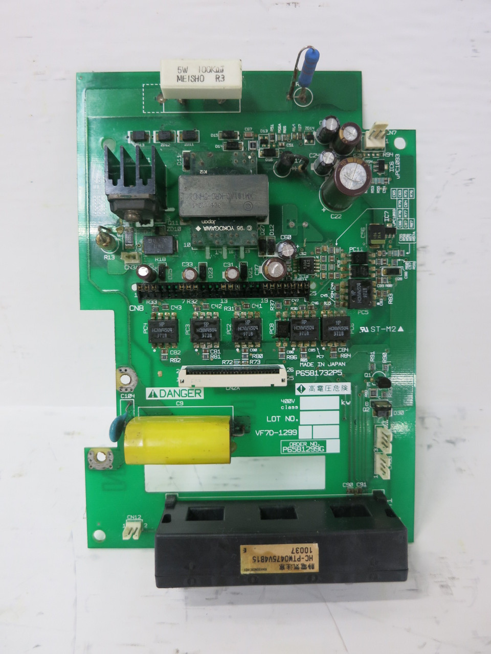 Toshiba P6581732P5 VF7D-1299 VFS7 Drive Circuit Board PLC Card (TK5330-13) Toshiba P6581732P5 VF7D-1299 VFS7 Drive Circuit Board PLC Card (TK5330-13)