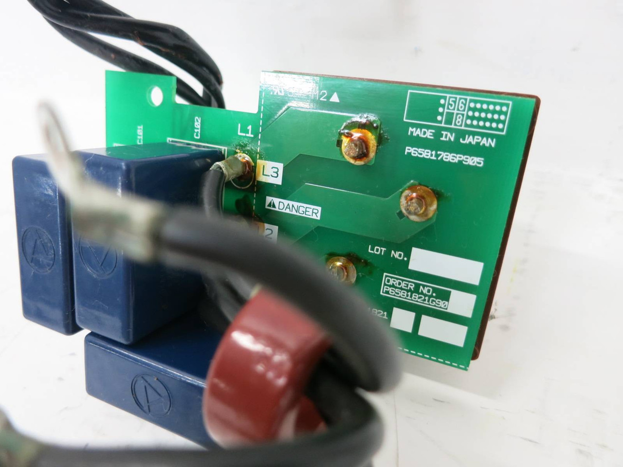 Toshiba P6581786P905 VFS7 Drive VF7E-1821 Circuit Board PLC Card (TK5335-13)