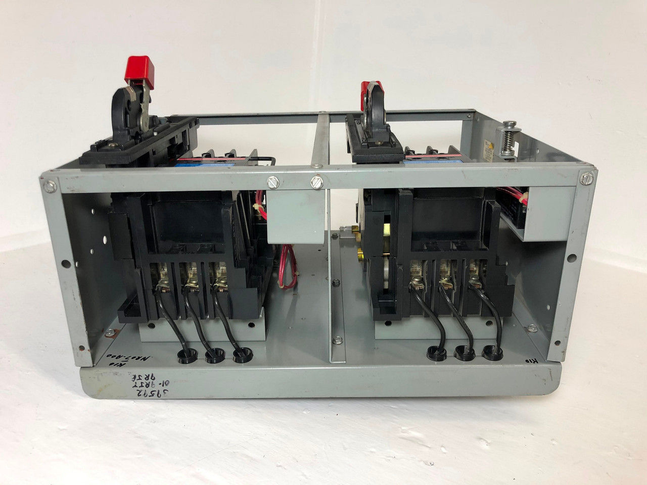 Telemecanique 5600 Dual Size 1 Combo Starter 30A 18" MCC Bucket A821C Gould (EM3758-13)