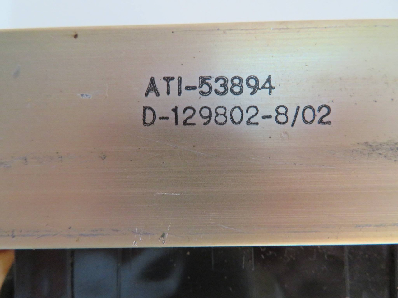 Allen Bradley ATI-53894 Heat Sink w Power Supply VS Drive Board AB D-129802-8/02 (PM2986-1)