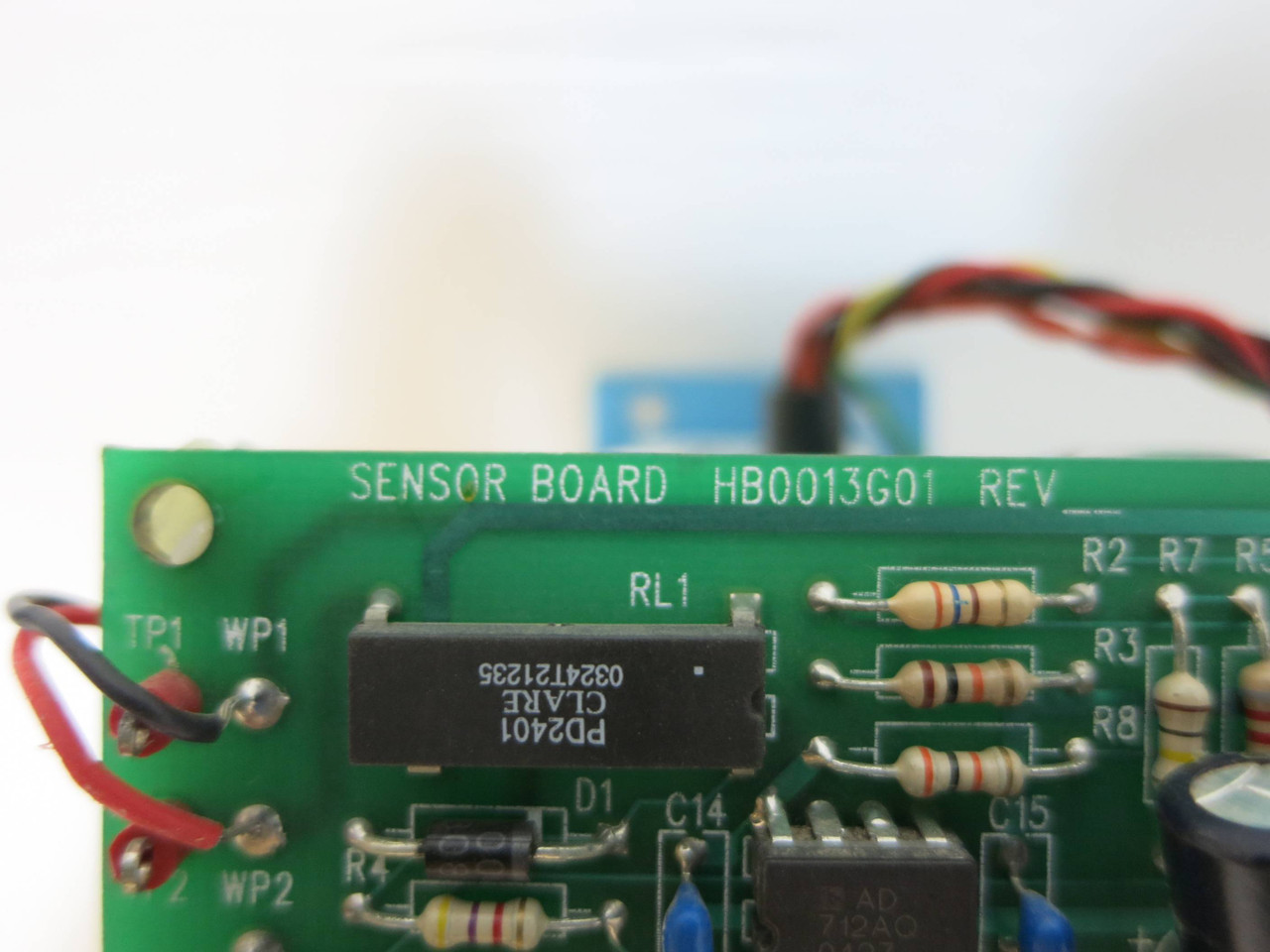 Environment One HB0013G01 Gas Analyzer Sensor Board Eone Hydrogen Control PCB (DW1724-4)