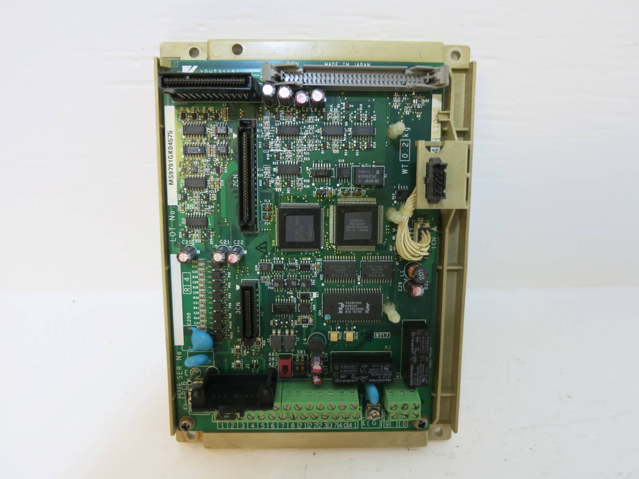Yaskawa YPHT31151-1D Varispeed VS Drive Control Circuit Board PLC Card Magnetek (DW1721-1)