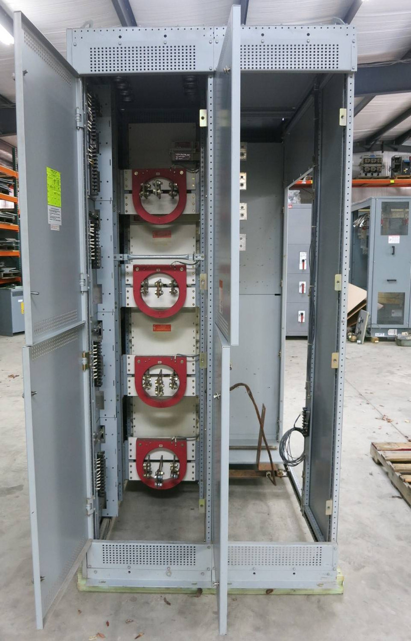 GE 2500A AKD-8 Panelboard 480V 3W AK Type Breaker 2500 Amp AKR Switchgear 480 A (PM2996-1)