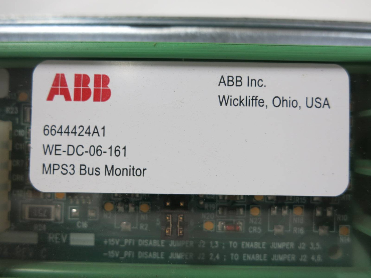 ABB PHARPSCH100000 Power Supply Chassis 10000823 Bailey P-HA-RPS-CH100000 Rack (TK5353-3)