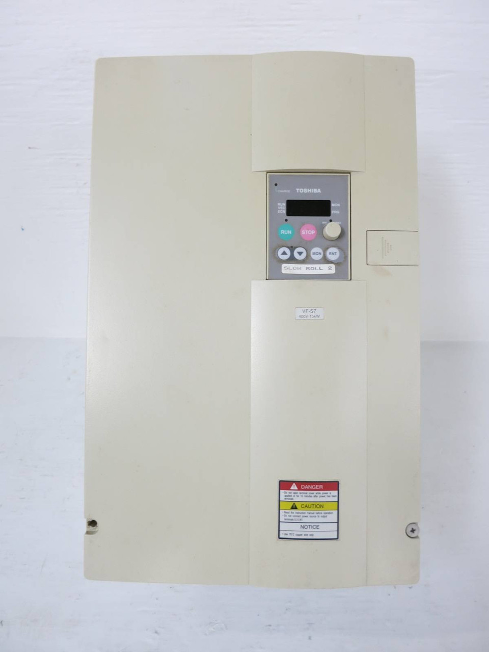 Toshiba VFS7-4110UPL (1) Transistor Inverter Drive 25A 19 kVA 460V VF-S7 (TK5361-1)