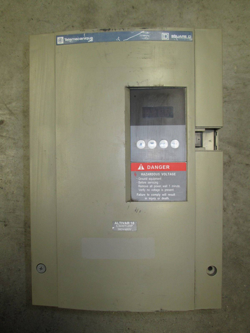 Image of Telemecanique Altivar 18 ATV18U90N4 Drive 7.5 HP/5.5 kW 460V Square D 3PH 7 1/2