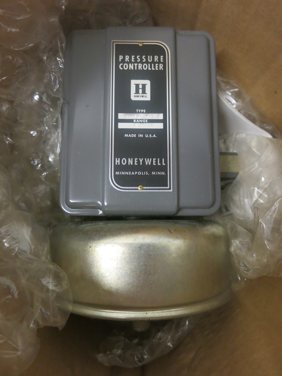 New Honeywell PP97A-1019 Pressure Controller Proportioning Type 0-1 PSI (TK5390-1)