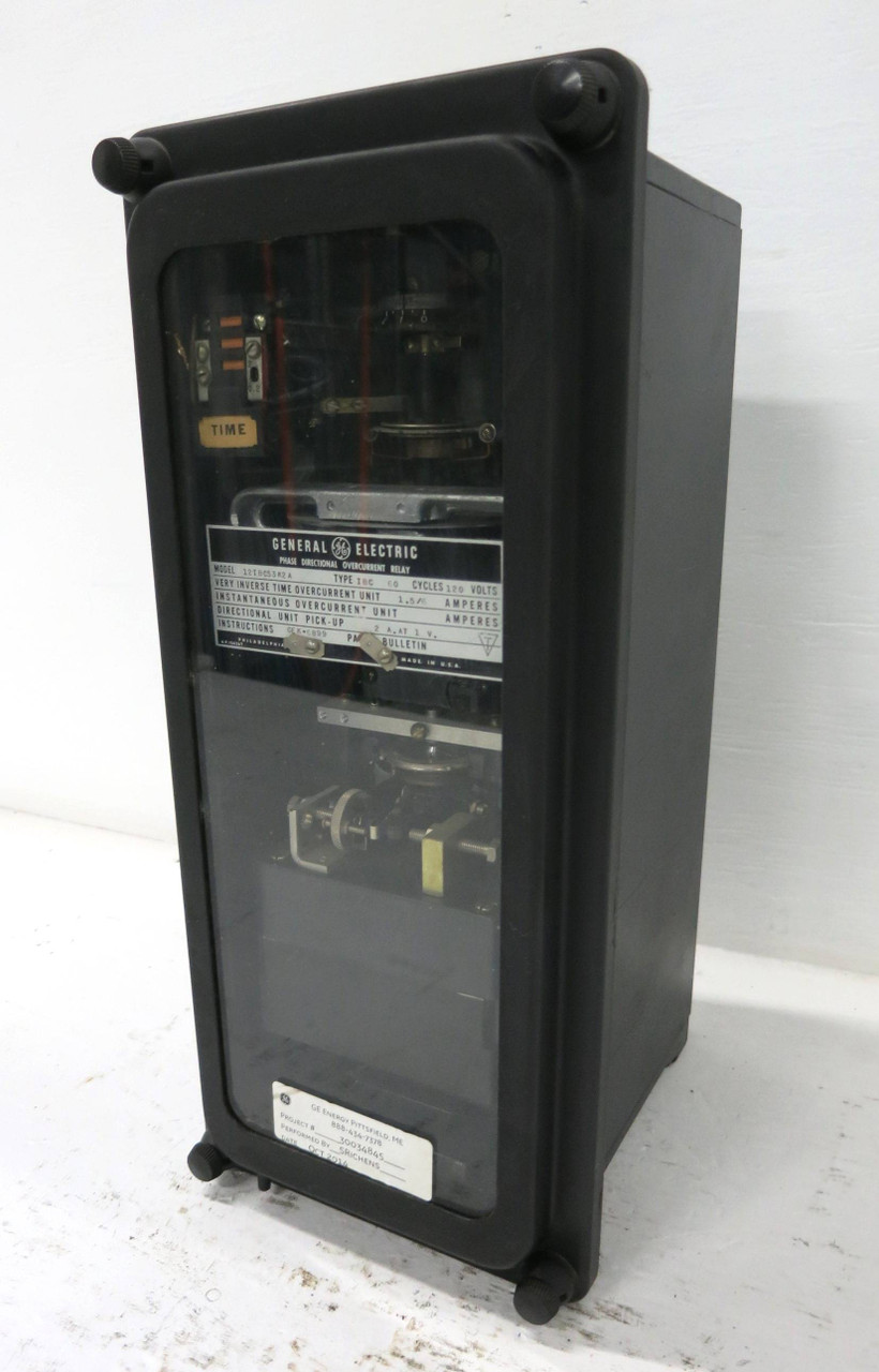 GE 12IBC53K2A Phase Directional Overcurrent Relay Type IBC 120V General Electric (DW1763-2)