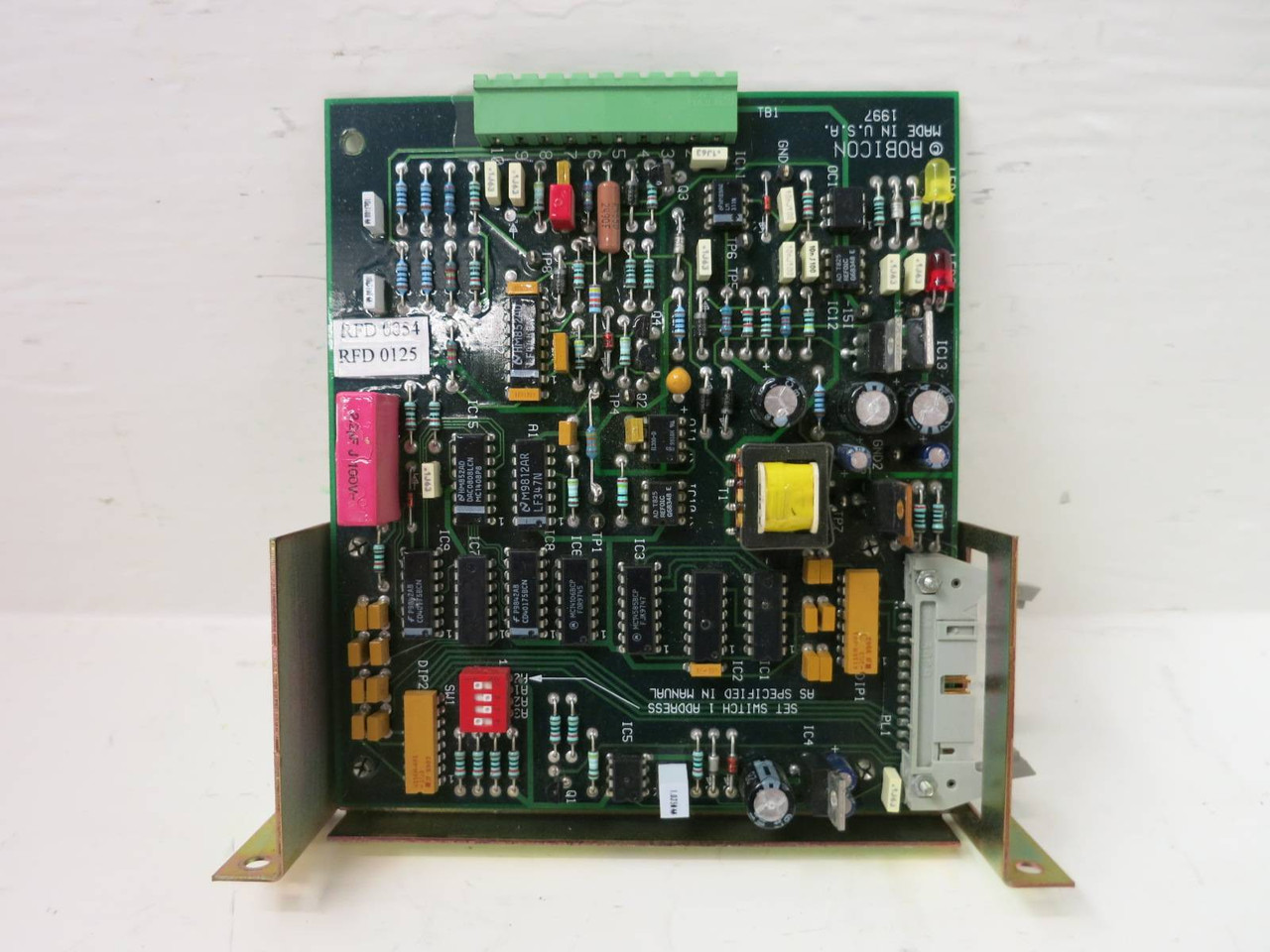 Robicon 369174.00 Rev D PC Module PLC Board Card (TK5416-3)