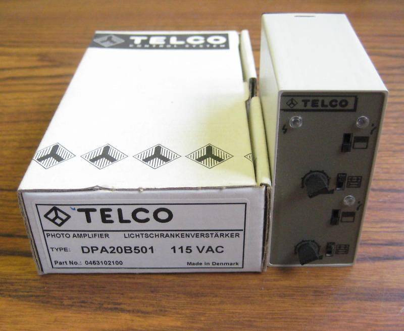 Telco DPA20B501 115V Photoelectric Amplifier Photo NIB (EBI4778-8)