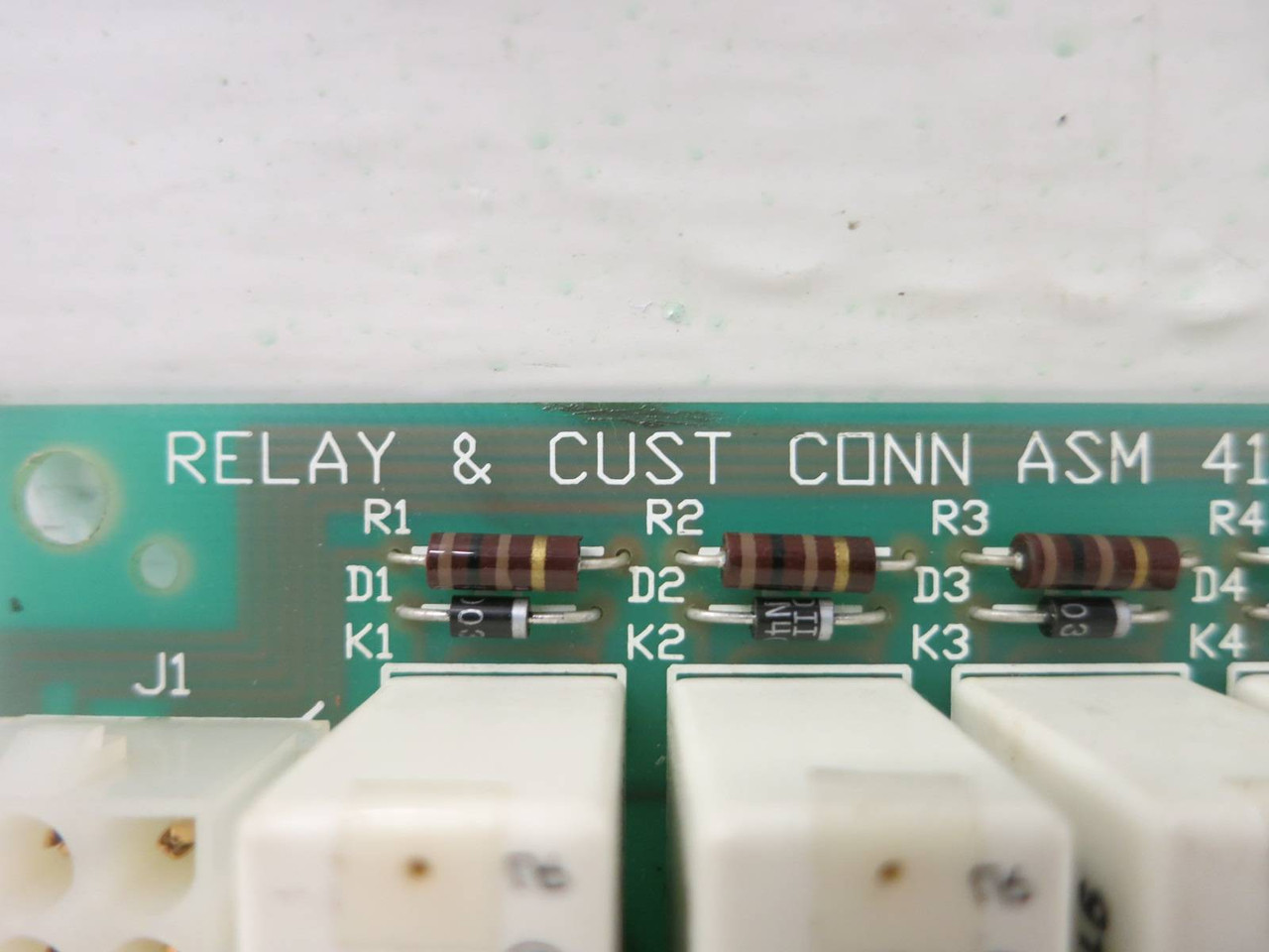 Cyberex 41-05-600302 Rev A Relay & CUST CONN ASM Board PLC Card Module (TK5429-7)