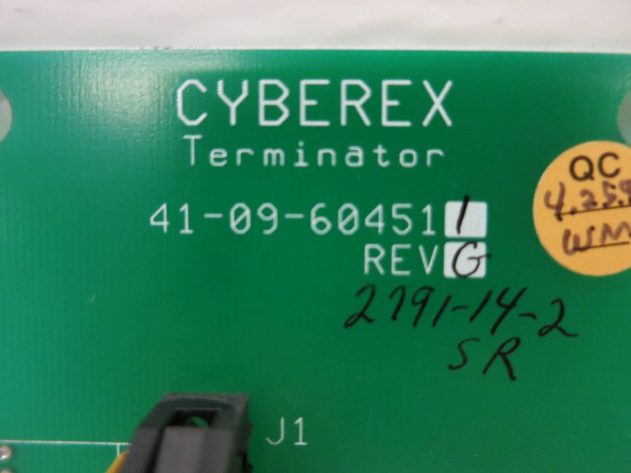 Cyberex 41-09-604511 Rev G Terminator Board PLC Card Module 41-09-60451-1 (TK5428-2)