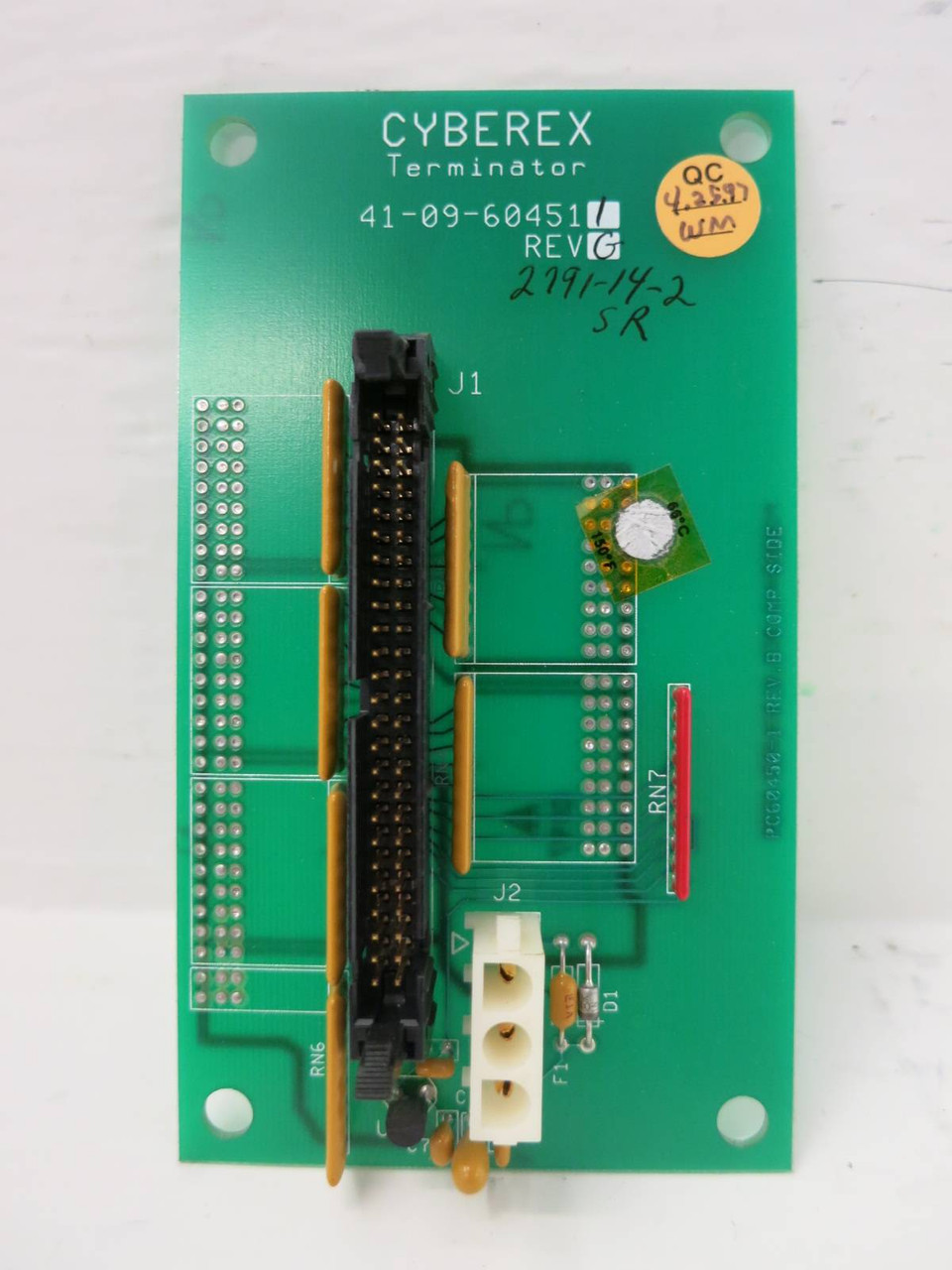 Cyberex 41-09-604511 Rev G Terminator Board PLC Card Module 41-09-60451-1 (TK5428-2)