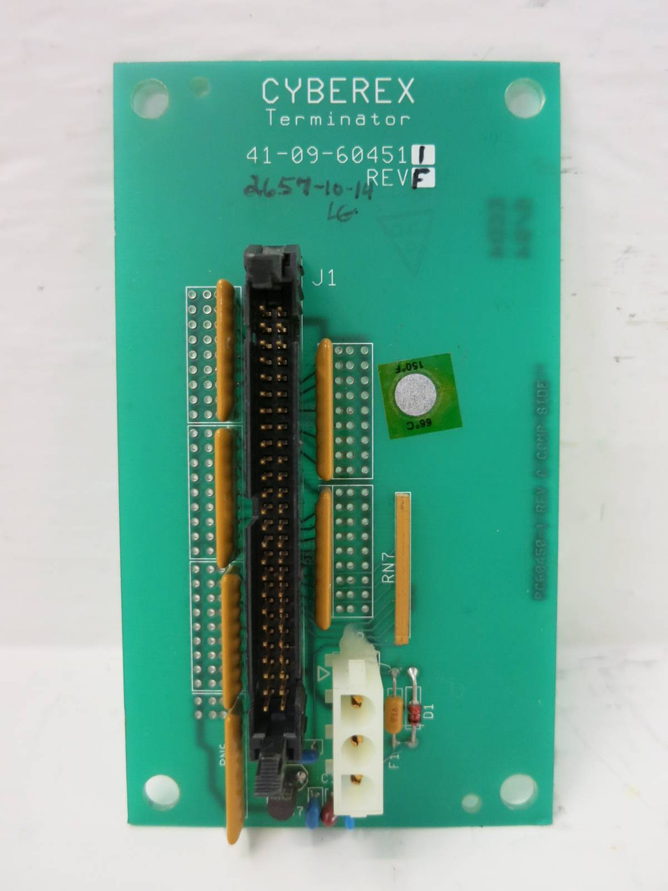 Cyberex 41-09-604511 Rev F Terminator Board PLC Card Module 41-09-60451-1 (TK5427-1)